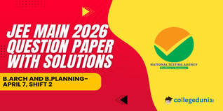 JEE Mains 2026 April 7 Shift 2 B.Arch and B.Planning Question Paper with Solutions PDF